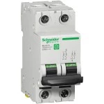 Schneider M9U21204 Multi 9 OEM LS-Schalter C60H-DC 2-polig 4A C-Char. 500V-DC UL1077 
