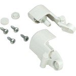 Schneider NSYAEDH20TB Scharniere für Abdeckungstiefe v. 20mm. In Thermoplast-PC mit Schrauben. 