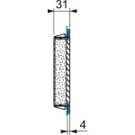 Schneider NSYCVF850M230PF ClimaSys-Lüfter IP54, 850m³/h, 230V, mit Ausgangsgitter und Filter G2 