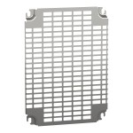 Schneider NSYMR43 Perforierte Platten Monoblock, H400xB300mm mit universeller Perforation 11x26mm 