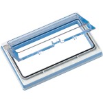 Schneider NSYMW10M Kunststofffenster mit klappbarem, tranp. Deckel, IP 55, L78xB180mm. 