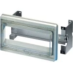 Schneider Electric NSYMW10MK Modulare Frontplatte m. abgedicht. Fenster IP55. Öffnung 46 x180mm (10 Module) 