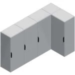 Schneider NSYSFBK PanelSeT SF-Standardanreihsatz, IP 55 