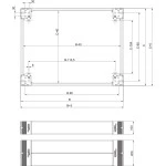 Schneider Electric NSYSPF12200 Spacial SF/SM-Sockel-Frontteile 200x1200mm 