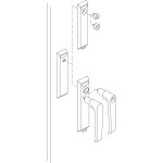 Schneider NSYSTDCSX Ersatz. Rundes Schloss, DB 3mm für Geh. PanelSeT S3X, verchromter Zamak 