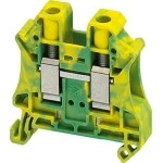 Schneider NSYTRV102PE Linergy Erdungsklemme, 10mm2, 76A, eine Ebene, 1x1, Schraube, grün-gelb 