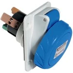 Schneider Electric PKY32F724 CEE Anbausteckdose Schneidklemmen 32A 3-polig +E 200-250 V AC 