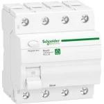 Schneider R9R22463 Fehlerstrom-Schutzschalter Resi9, 4P, 63A, 30mA, Typ A 