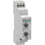Schneider RE17RLMU Zeitrelais Taktgeber/Blinker, 0,1 s-100 h, Relais 1 W, 24 VDC/24-240VAC 