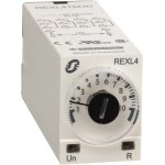 Schneider REXL4TMP7 Ansprechverzögertes Zeitrelais, 0,1 s-100 h, 230VAC, 4 W, steckbar 