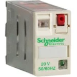 Schneider RPM11B7 Leistungsrelais RPM, 1 W, 15 A, 24 VAC, ohne LED, mit Prüftaste 