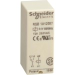Schneider RSB1A120B7 Interface-Relais RSB, 1 W, 12 A, 24 VAC 
