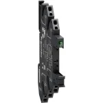 Schneider RSLZRA1 Sockel für schmales Interface-Relais RSL, LED, Federzug, 12/24 VAC/DC 
