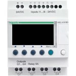 Schneider Electric SR2A101FU SPS-Steuerrelais Zelio Logic kompakte Ausführung 10 E/A 100 bis 240 VAC Display Relaisausgänge 