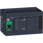 Schneider Electric TM241CE24R SPS-Steuerung Modicon M241 24 E/A Ethernet 2x Modbus 100 bis 240 VAC Relaisausgänge Schraubklemmen 