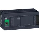 Schneider TM241CE40R SPS-Steuerung, Modicon M241, 40 E/A, Ethernet, 2x Modbus, 100 bis 240 VAC, Relaisausgänge, Schraubklemmen 