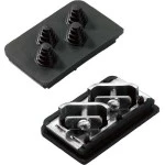 Schneider VW3L10100N10 4 Kabeltüllen je Einsatz, Ø 3-9 mm, 10 Stück, intergrierte Antriebe Lexium ILx 
