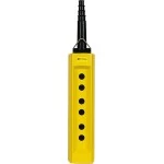 Schneider XACB06 Leergehäuse für Hängetaster XAC-B, 6 vertikale Bohrungen 