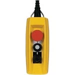 Schneider XACB3201 Hängetaster XAC-B, 2 Drucktaster 1 Not-Halt/Not-Aus-Taster 