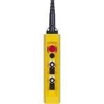 Schneider XACB4913 Hängetaster XAC-B, 4 Drucktaster 1 Not-Halt/Not-Aus-Taster 