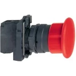 Schneider XB5AC21 Pilzdrucktaster, Harmony XB5, Kunststoff, schwarz, unbeschriftet, 22mm, tastend, 1S 