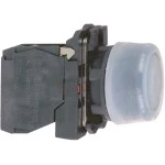 Schneider XB5AP21 Drucktaster, Harmony XB5, Kunststoff, vorstehend, schwarz, unbeschriftet, mit Schutzkappe, 22mm, tastend, 1S 