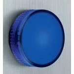 Schneider XB5AVB6 Leuchtmelder, Harmony XB5, Kunststoff, blau, 22mm, universelle LED, glatte Kalotte, 24V ACDC 