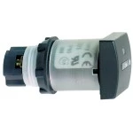 Schneider XB5DSB Betriebsstundenzähler, Harmony XB5, Kunststoff, schwarz, 22mm, 5 stellige Anzeige, ohne Reset, 12-24V ACDC 