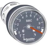 Schneider XB5DTB22 Timer, Zeitrelais für Fronteinbau, Harmony XB5, Kunststoff, 22mm, 0,5s bis 10s, 24V DC 