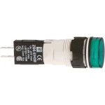 Schneider XB6AV3BB Leuchtmelder, Ø 22, rund, IP 65, grün, Integral LED, 24 V, Stecker 