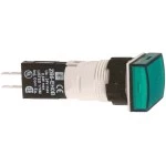 Schneider XB6DV3BB Leuchtmelder, Ø 16, rechteckig, IP 65, grün, Integral LED, 24 V, Stecker 