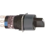 Schneider XB6EAD221P Wahlschalter, schwarz Ø 16, Knebel, vorstehend 2 Stellungen, 1W 