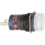 Schneider Electric XB6EAV1BP Leuchtmelder rund Ø 16 IP 65 weiß Integral LED 24 V Stecker 5 Stück 