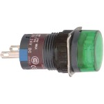 Schneider Electric XB6EAV3BP Leuchtmelder rund Ø 16 IP 65 grün Integral LED 24 V Stecker 5 Stück 