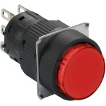 Schneider XB6EAW4B1P Leuchtdrucktaster, rot Ø 16, flach, o. Rastung, 24 V, 1W 