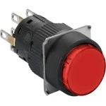 Schneider Electric XB6EAW4B2P Leuchtdrucktaster rot Ø 16 flach o. Rastung 24 V 2W 5 Stück 