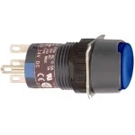 Schneider Electric XB6EAW6B2P Leuchtdrucktaster blau Ø 16 flach o. Rastung 24 V 2W 5 Stück 