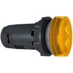 Schneider XB7EV08BP Leuchtmelder, Harmony XB7, Monoblock, Kunststoff, Ø22mm, orange, integrierte LED, 24V ACDC, Schraubklemme 