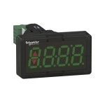 Schneider XBH1AA0G4 7-Segmentanzeige, Harmony XB5, Kunststoff, 22mm, schwarz, LED Anzeige grün, 4-stellig, 4-20mA 