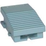 Schneider XPEM111 Fußschalter, Harmony XPE, einfach, Metall, blau, 1-stufig, 2Ö+2S, IP66 