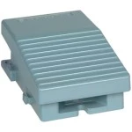 Schneider XPEM211 Fußschalter, Harmony XPE, einfach, Metall, blau, 2-stufig, 2Ö+2S, IP66 
