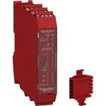 Schneider XPSMCMCP0802BC CPU des modularen Sicherheitscontrollers Modicon XPSMCM, V1, 8E, 2x2A, Schraubklemmen, mit Rückwand-Busstecker 