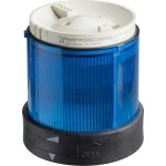 Schneider XVBC2B6D Ø 70mm beleuchtete Einheit mit Lichtdiffusor, konstant, blau, IP65, 24 V 