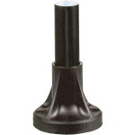 Schneider XVBZ02 Stützrohr+Halterung L=80mm, schwarzes Aluminium, XVB 