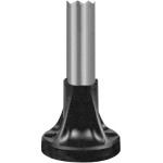 Schneider XVBZ02A Stützrohr+Halterung L=80mm, Aluminium, XVB 