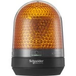 Schneider XVR3B05 Drehspiegelleuchte, Harmony XVR, 100mm, orange, integrierte LEDs, ohne Buzzer, 12-24V DC 