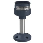 Schneider XVUZ02 Montageplatte auf Aluminium-Rohr, Harmony XVU, modular, 60mm, schwarz, Höhe 100mm, 24V ACDC, 110-240V AC 