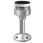 Schneider XVUZ02Q Montageplatte auf Aluminium-Rohr, Harmony XVU, modular, 60mm, silber, Höhe 100mm, 24V ACDC, 110-240V AC 