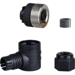 Schneider Electric XZCC20FCM30B Buchse 1/2" 20 UNF 3-polig abgewinkelt Kabelverschraubung Pg 7 