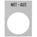 Schneider ZB2BY420001 Anzeigeschild Ge Not-Aus 